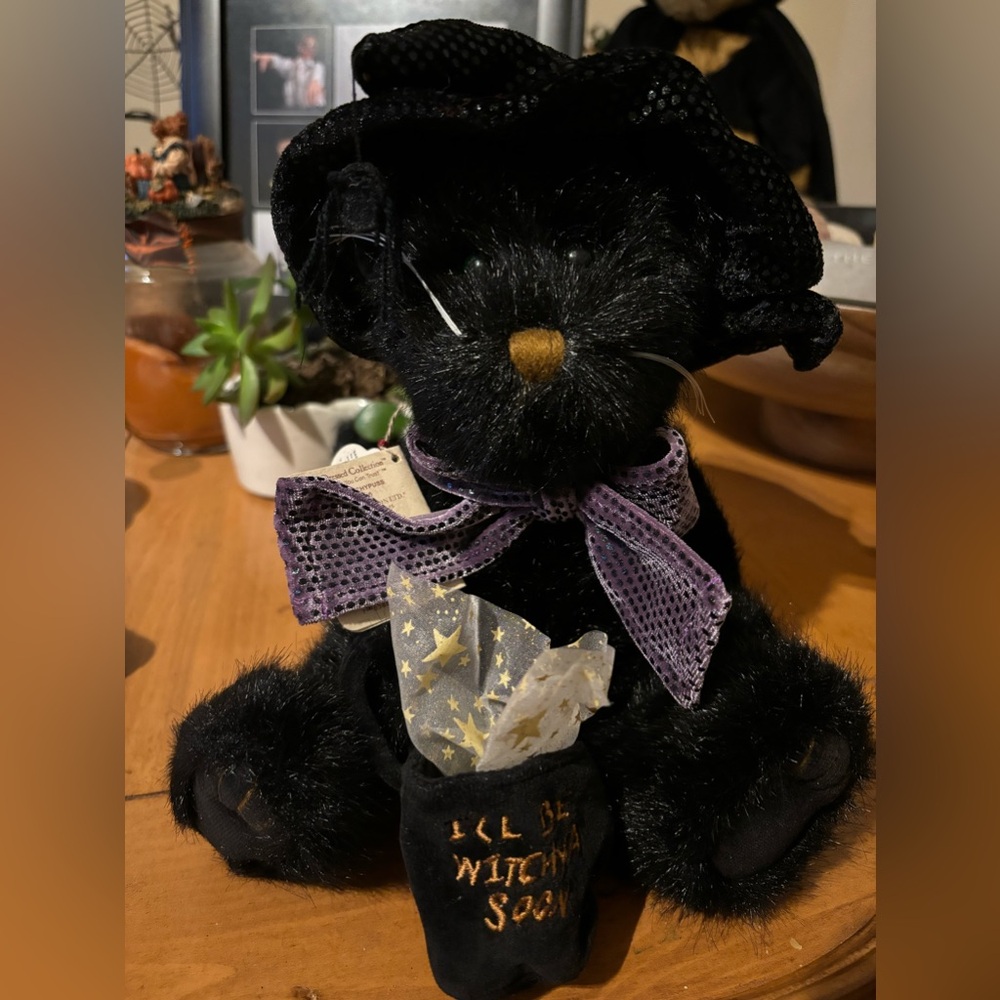 Boyd’s Bears Zelda Z. Witchypuss Blakc Cat